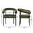 4 Pieces Velvet Dining Chairs-109764433