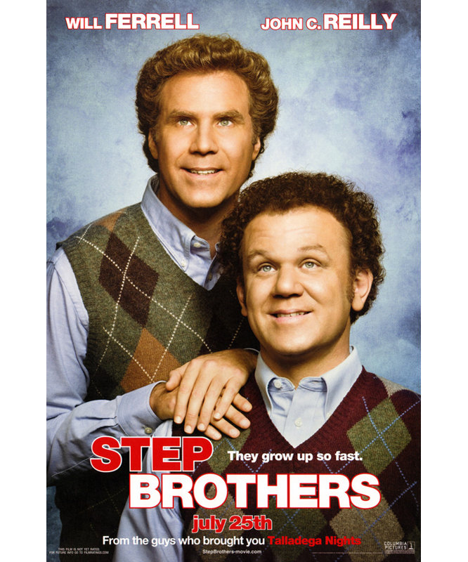 Step Brothers, 18" H x 12" W