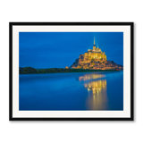 The Magic Of Mont Saint Michel Print by Mark Paulda