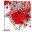 « grey-red fish » par irena orlov, reproduction d’art sur toile tendue-16031043