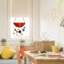 Panneau solaire en vitrail de style Tiffany 12 po H