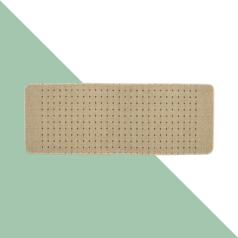 Navya Kitchen Mat, Runner 67 x 180cm, Beige