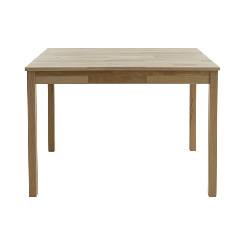 Erik Beech Solid Wood Dining Table, 75cm H x 110cm L x 70cm W