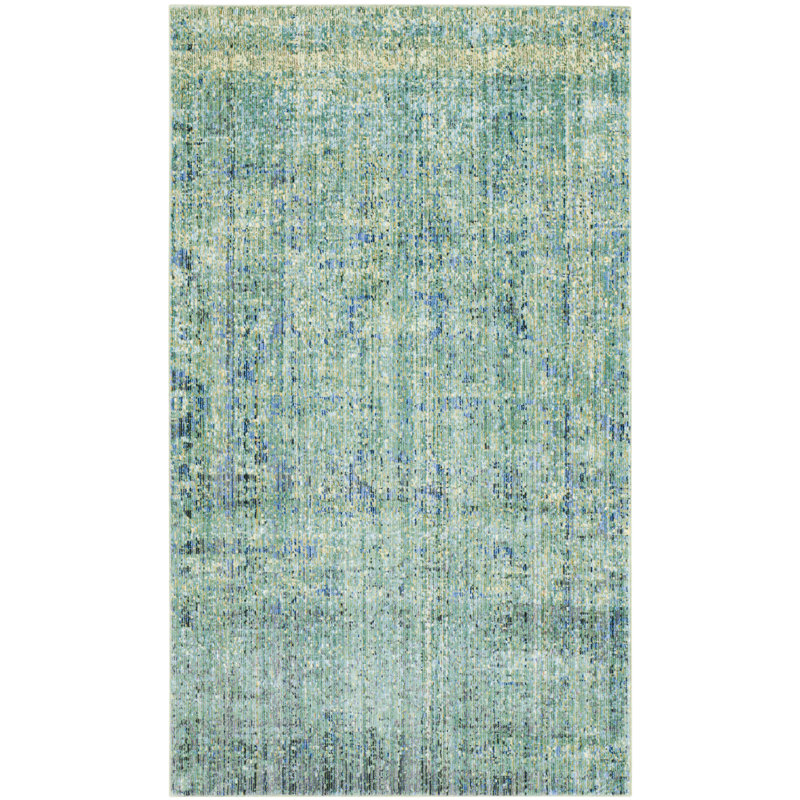 Mailelani Performance Abstract Rug, Rectangle 3' x 5'