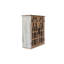 Rangement avec portes rétro, style rustique pour la salle de bain, le salon, la chambre à coucher, l'armoire murale stable et durable complétant divers décors