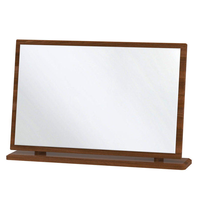 Crete Wood Floor Mirror, Noche