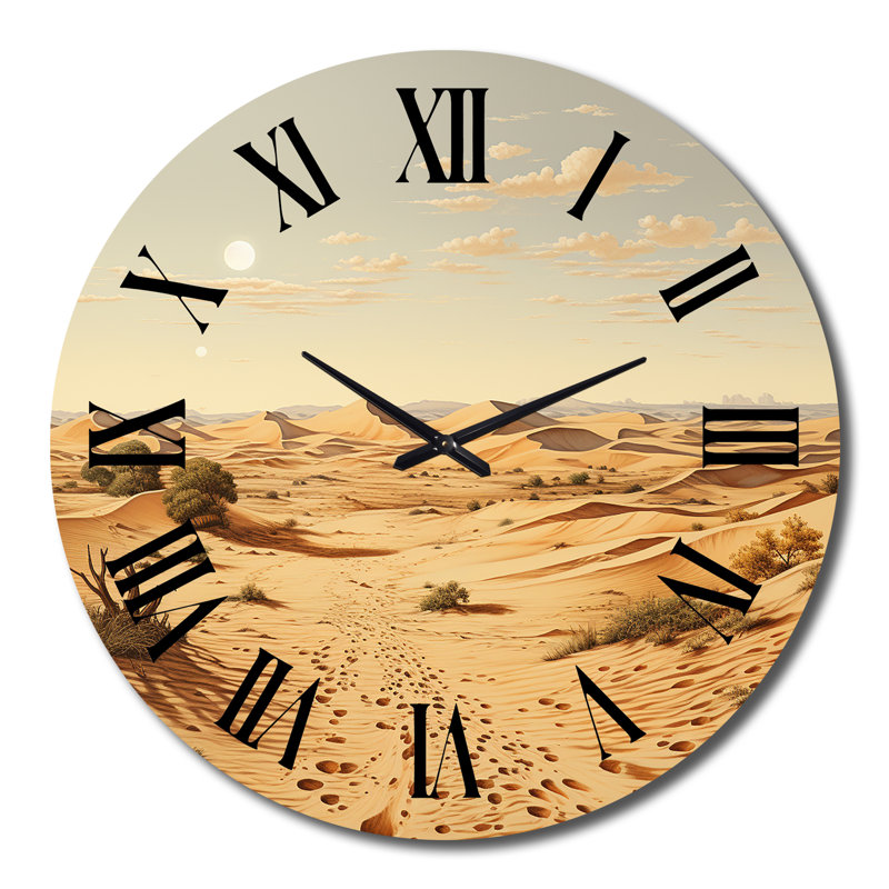 Horloge murale en métal, Grand