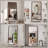 Full-Body Floor Mirror With Artificial Wood Frame, Elegant Design And Durability, A Must-Have For Bedrooms, Clothing Stores And Salons