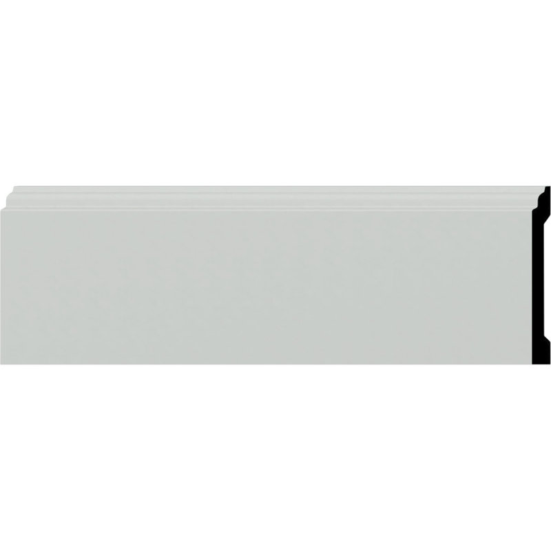 Moulure de plinthe Endurathane Remington, H 5 7/8 po x P 5/8 po x L 94 1/2 po, apprêtée en usine (paquet de 12)