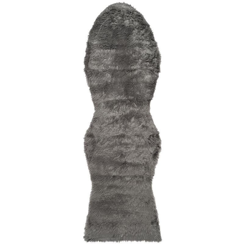 Chapawee Faux Fur Area Rug, Runner 76 x 244 cm