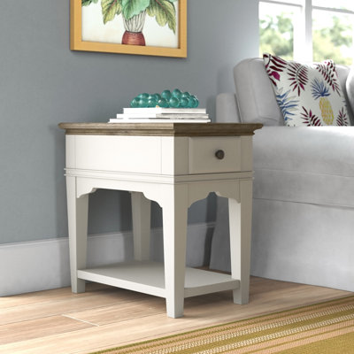 Juanetta End Table with Storage
