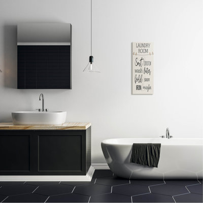 " Laundry Room List Clothesline " by CAD