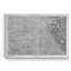 Carte de la ville de Chicago - reproduction d'art sur toile-693884426-693884428