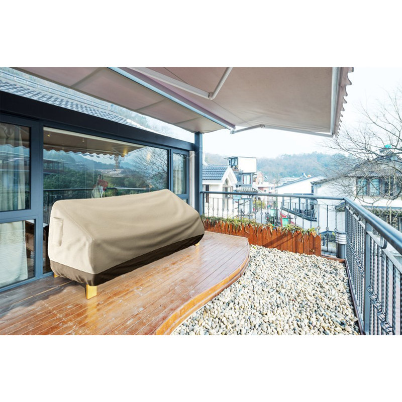 Housse respirante pour canapé de patio