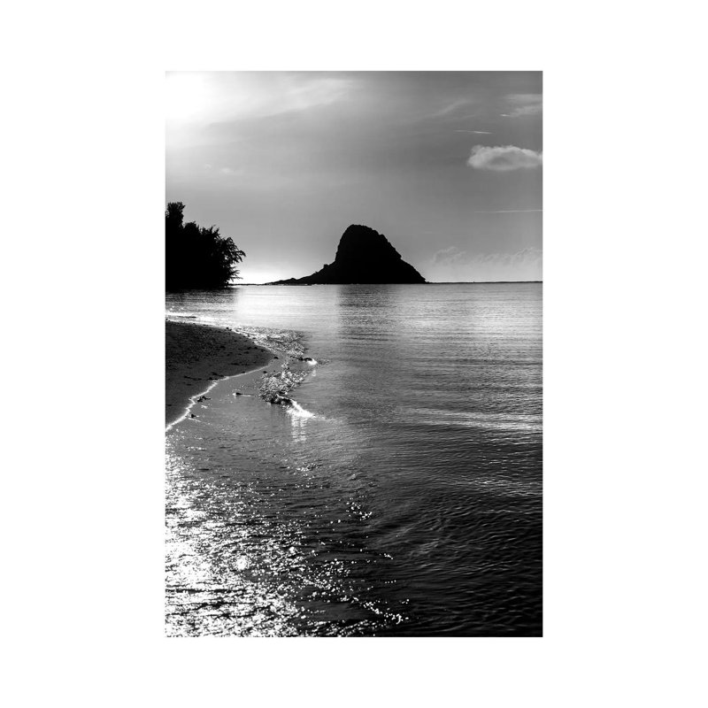 Mokolii Shimmer by Sean Davey - Wrapped Canvas Gallery-Wrapped Canvas Giclée, 20.32 cm H x 30.48 cm W