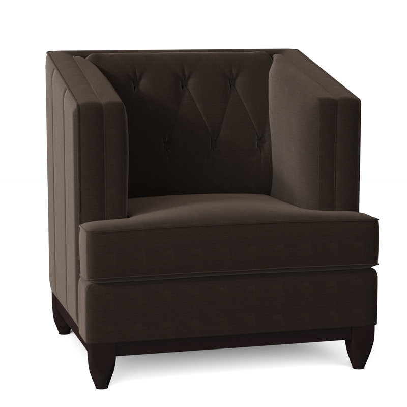 Ali Tufted Armchair, Metrolinen Graphite