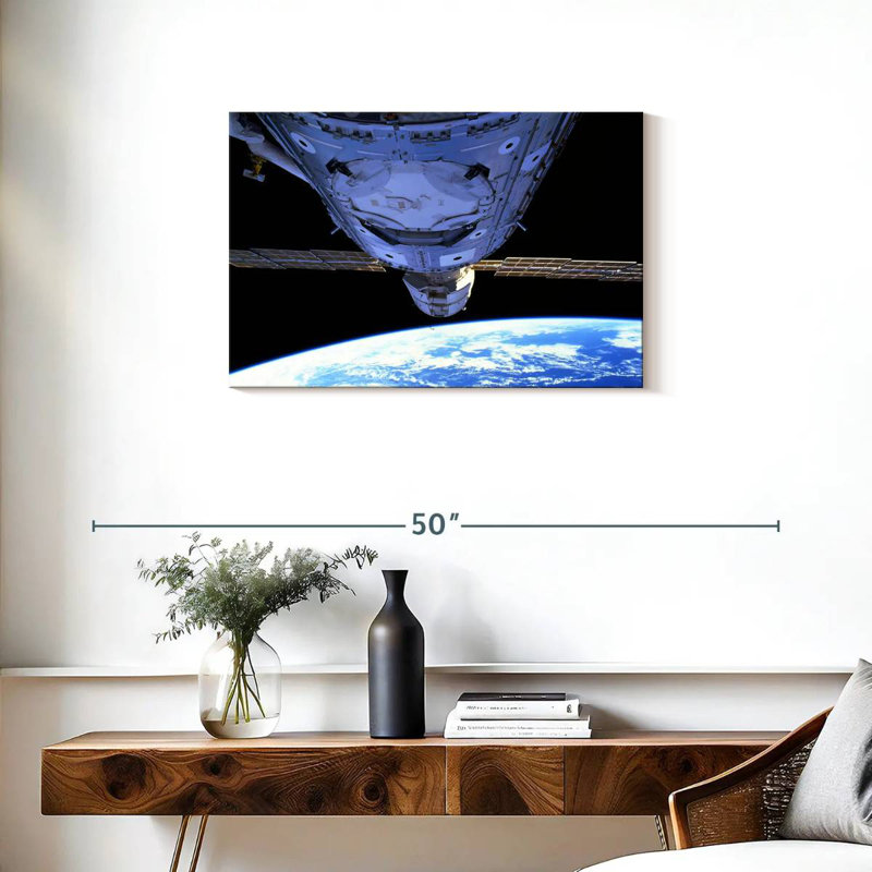 Oberle International Space Station View, 20" H x 30" W