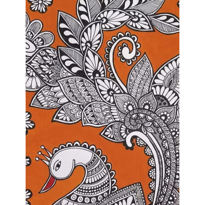 Paon attrayant avec de belles plumes | Acrylique sur papier | Par Kanika Singhal