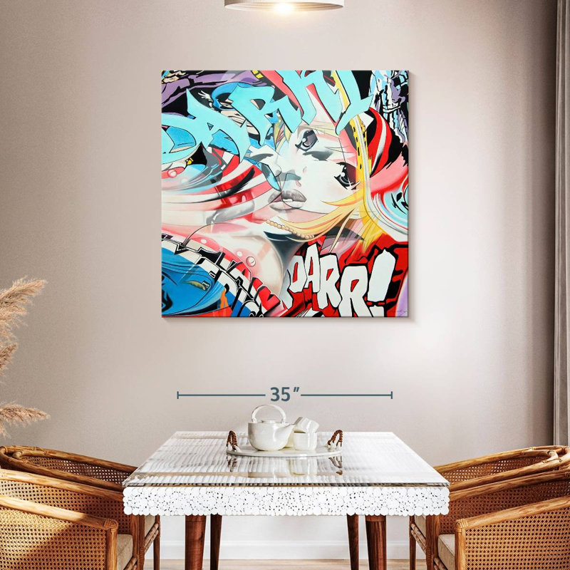Roarr, 39" H x 39" W