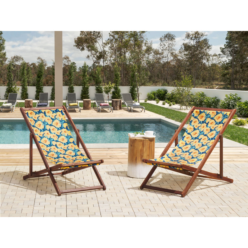 Agyen Folding Deck Chair