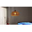 Neill 1 - Light Brown Cone Pendant