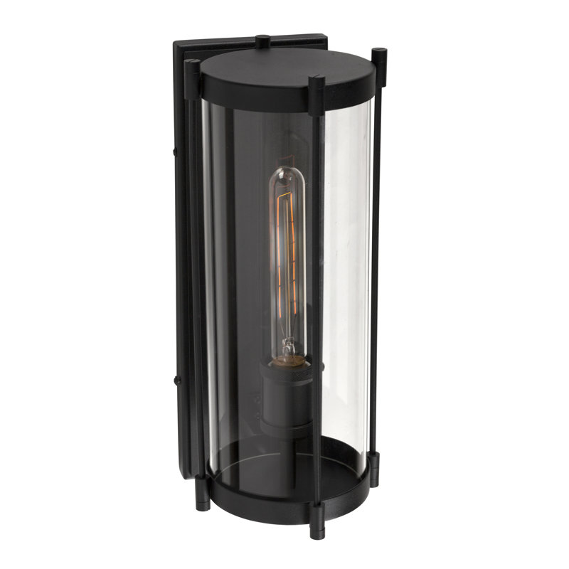 Steel Wall Light, Black