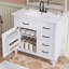 Meuble-lavabo 36 po avec lavabo en céramique-627584855