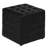 Phabian Tufted Cube Ottoman in 100% Genuine Leather-573932225