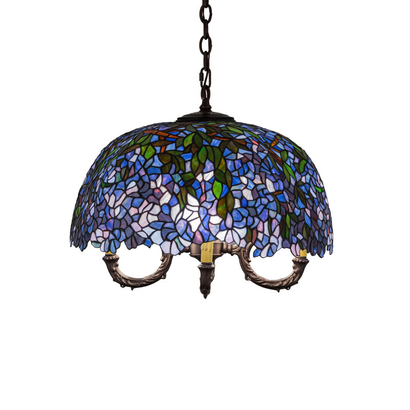 23" Wide Tiffany Laburnum Pendant