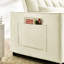 31 convertible: velours beige pour le salon. Mousse de remplissage complète. Réglable. Canapé moderne avec espace peu encombrant: lit. Conception pratique