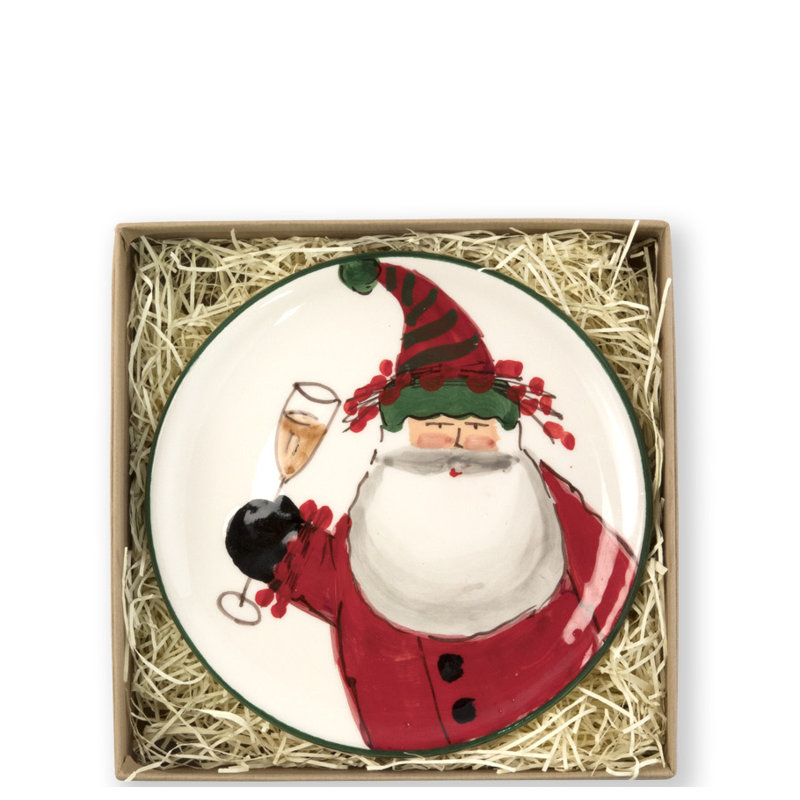 Old St. Nick Handmade Earthenware Bread And Butter Plate