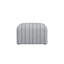 Ryder 90cm Wide Rectangle Striped Pouffe-99373051