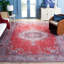 Tapis oriental rouge / bleu / gris Joonwon-930906654