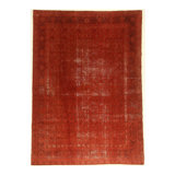 Handmade Cotton and Wool Area Rug