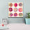 "Looks Like A 10" par Tamar Zinna, art mural sur toile, 18 po x 18 po