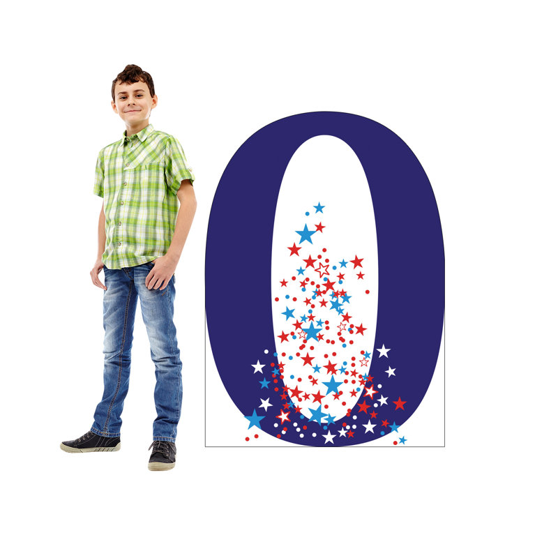 Number 36'' Cardboard Standup