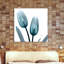 Midnight Sky Duo 1 - Wrapped Canvas Print-463037695