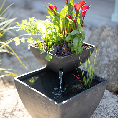 Choute Indoor Outdoor Floor Table Top Fountain