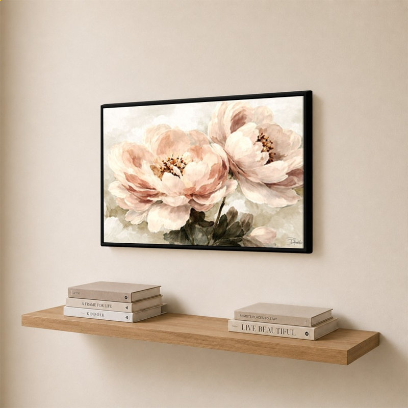 «The Missing Pink» par Patricia Pinto - impression sur toile, H 24 po x l 34 po, Black