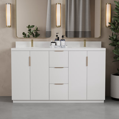 Meuble-lavabo double Varnam