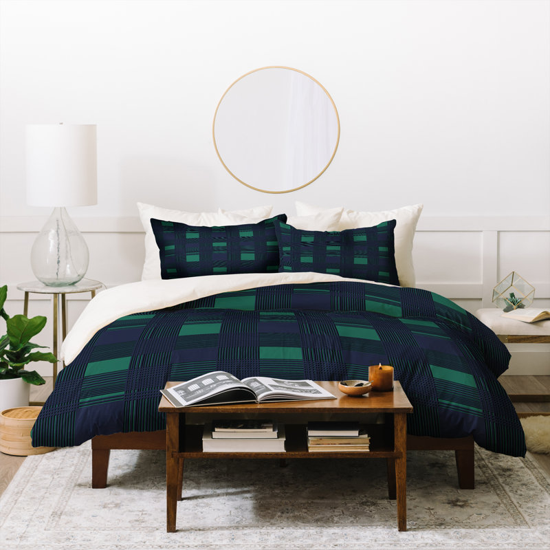 Ensemble de housse de couette, Housse de couette simple + 1 taie décorative stan