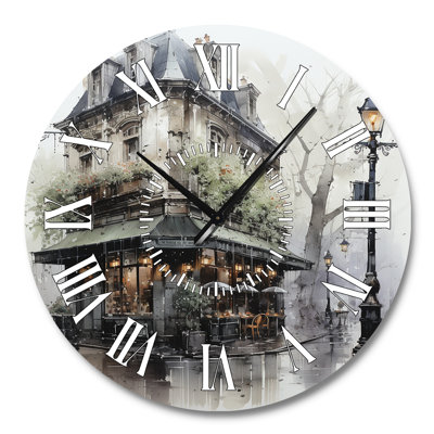 Horloge murale Paris Montmartre Mist - City Paris