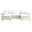 Canapé modulaire surdimensionné avec repose-pieds convertible-106554203-115842505