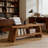 Entryway Bench,2-Tier Shoe Bench,Rectangular Bed Bench