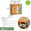 Ranjit 80cm Solid Wood Sideboard