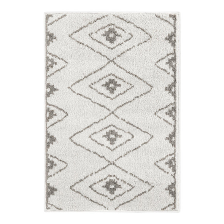 Latitude Run® Vefsna Nikolis Rug Ivory