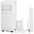 10,000 Btu 3-In-1 Portable Air Conditioner - Dehumidifier, Fan, Led Display, Remote, Quiet Sleep Mode, 360° Casters & Window Kit For Room/Office/Garage-126148057