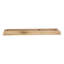 Dawndi Env. 31-35 "L moule à brique rétro en bois naturel avec 3 compartiments (taille variable)