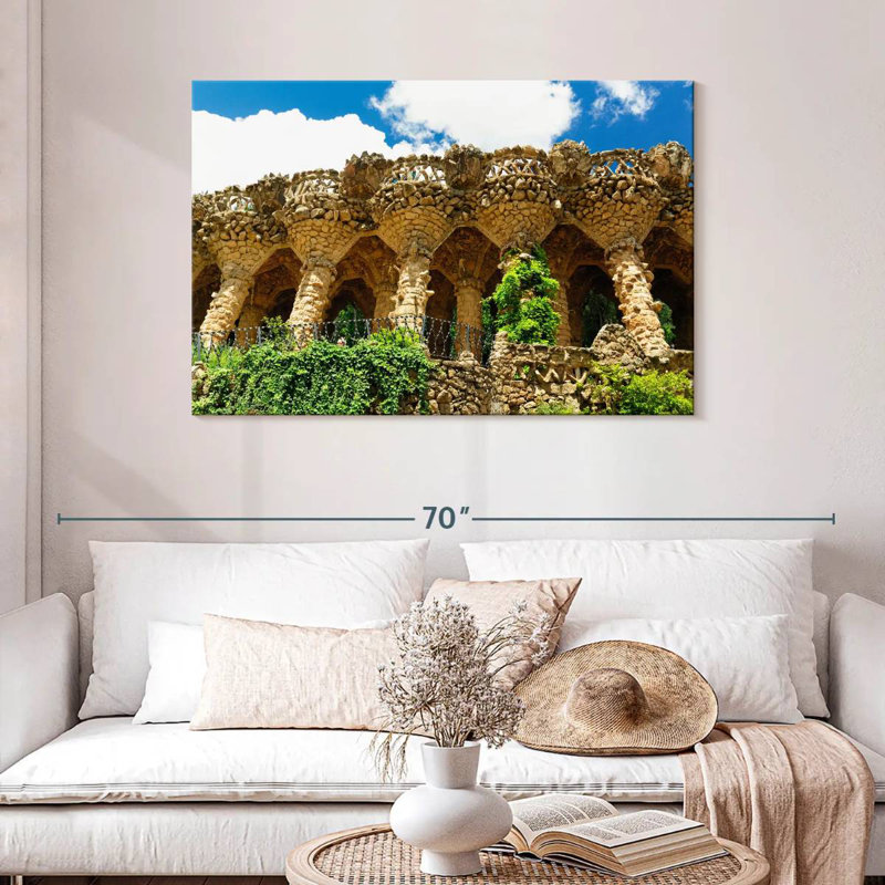 Colonnade Nicci Park Guell, H 30 po x l 45 po