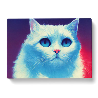 Unique Cat - Wrapped Canvas